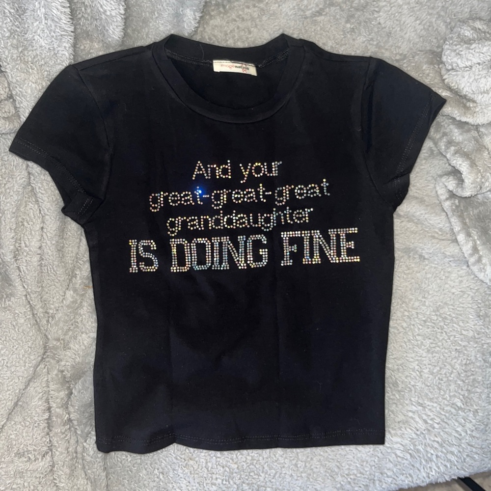 Jonas Brothers Year 3000 Baby Tee SIZE: M but fits like S
